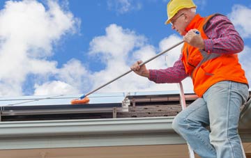 West Kensington soft wash roof cleaning